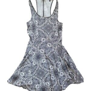 BEBOP BLACK&WHITE SUMMER DRESS - XS